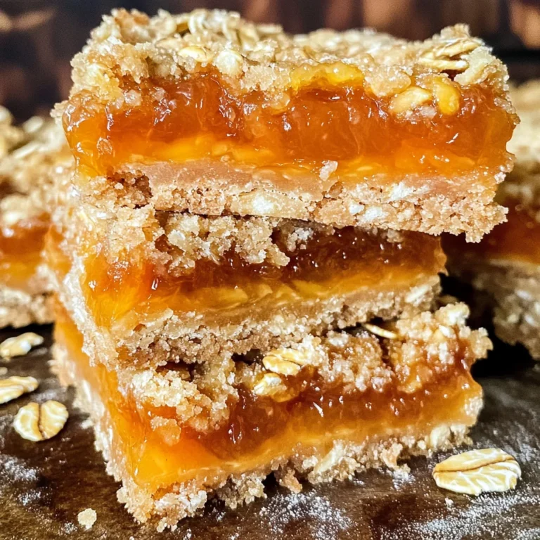 Apricot Oatmeal Bars