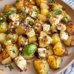 Baked Feta Potatoes