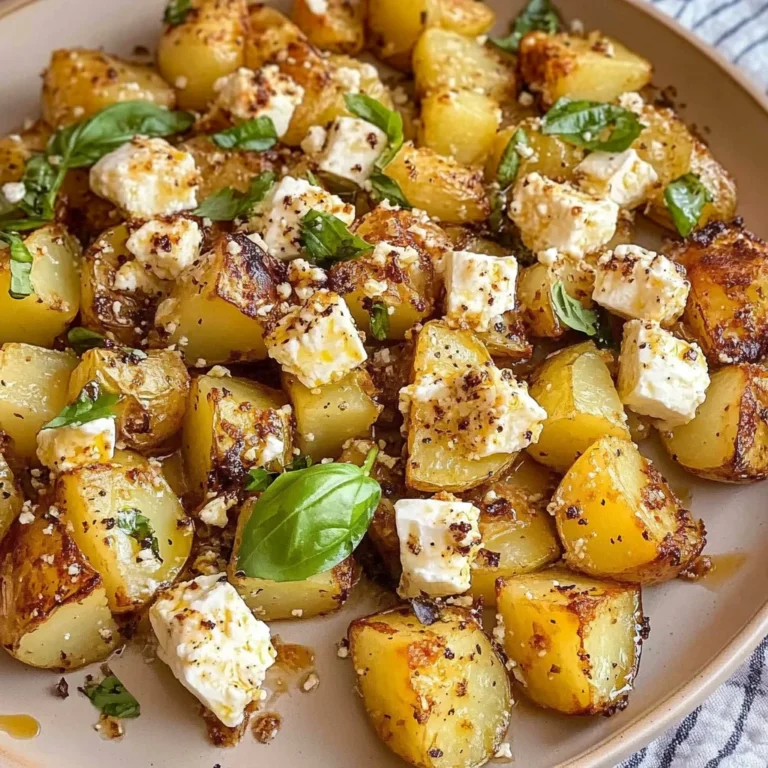 Baked Feta Potatoes