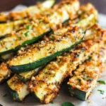 Baked Parmesan Zucchini Fries