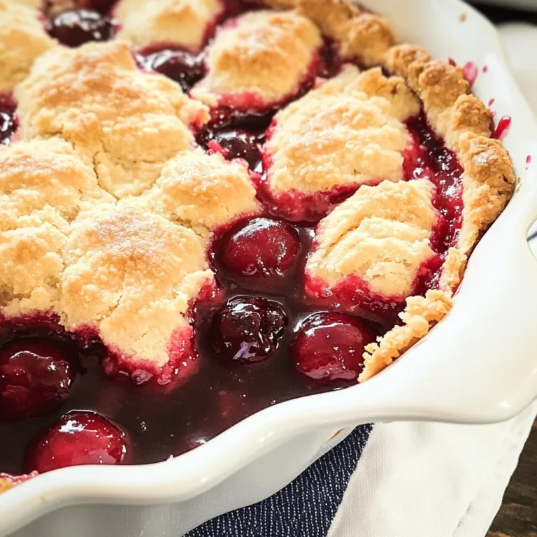 Cherry Cobbler