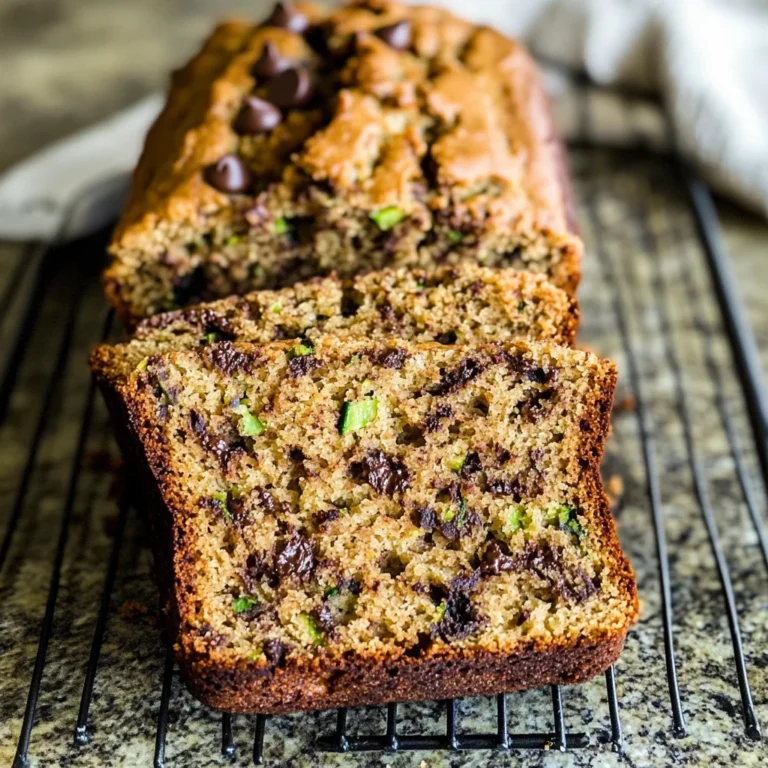 Chocolate Chip Zucchini Bread