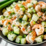 Cucumber Shrimp Salad
