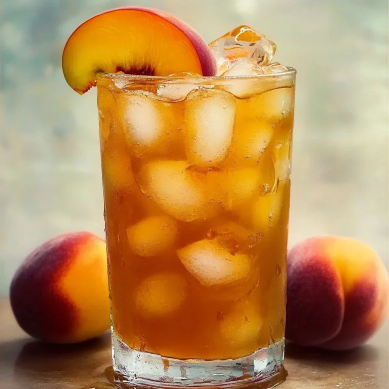 Easy Peach Tea Recipe!