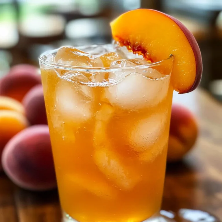 Easy Peach Tea Recipe!