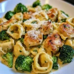 I Just Made This Creamy Garlic Parmesan Tortellini
