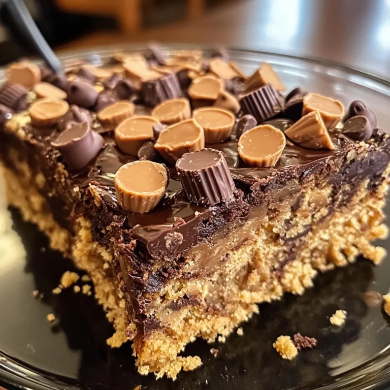 I Made This Peanut Butter Cup Dump Cake