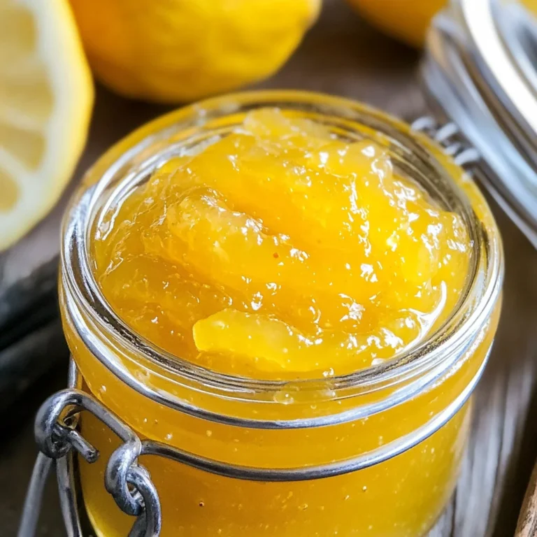 Italian Lemon Jam