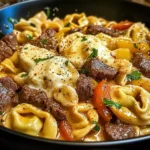 Made This Cheesesteak Tortellini
