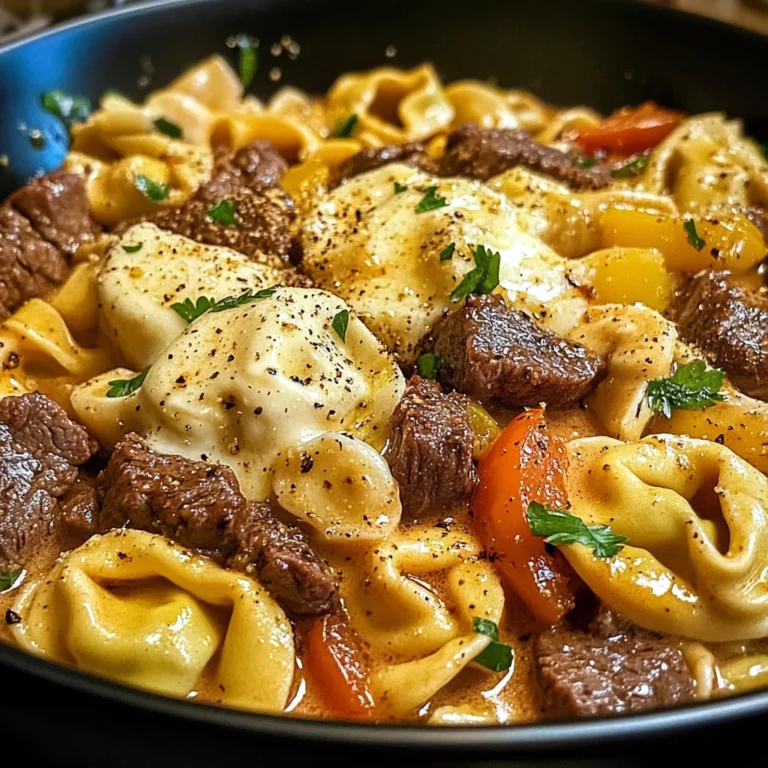 Made This Cheesesteak Tortellini
