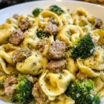 Made This Creamy Garlic Parmesan Tortellini