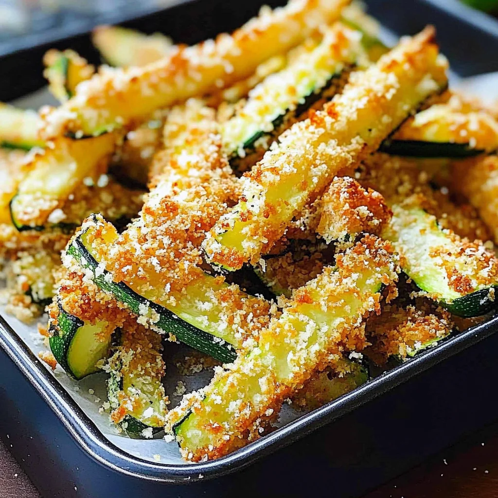 Parmesan Zucchini Fries