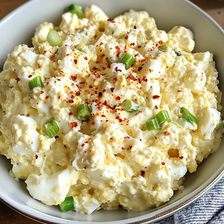 Simple Cottage Cheese Egg Salad