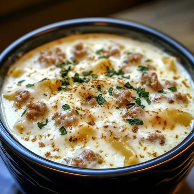 This Creamy Alfredo Lasagna Soup Is Everything You Love