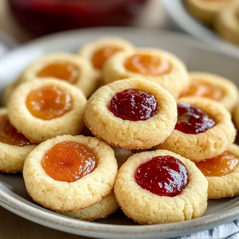 Thumbprint Cookies