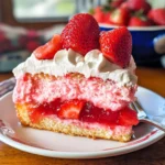 Upside Down Strawberry Cake