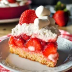 Upside Down Strawberry Cake