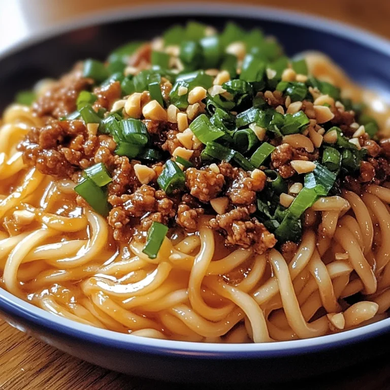 Addictive Dan Dan Noodles