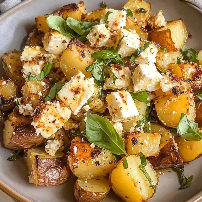 Baked Feta Potatoes