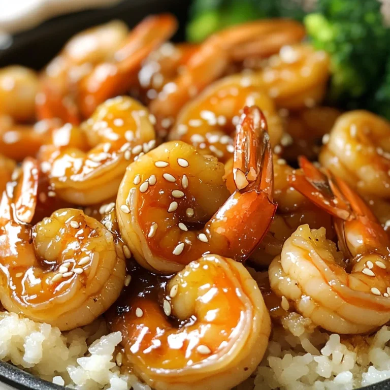 Easy One Pan Honey Garlic Shrimp