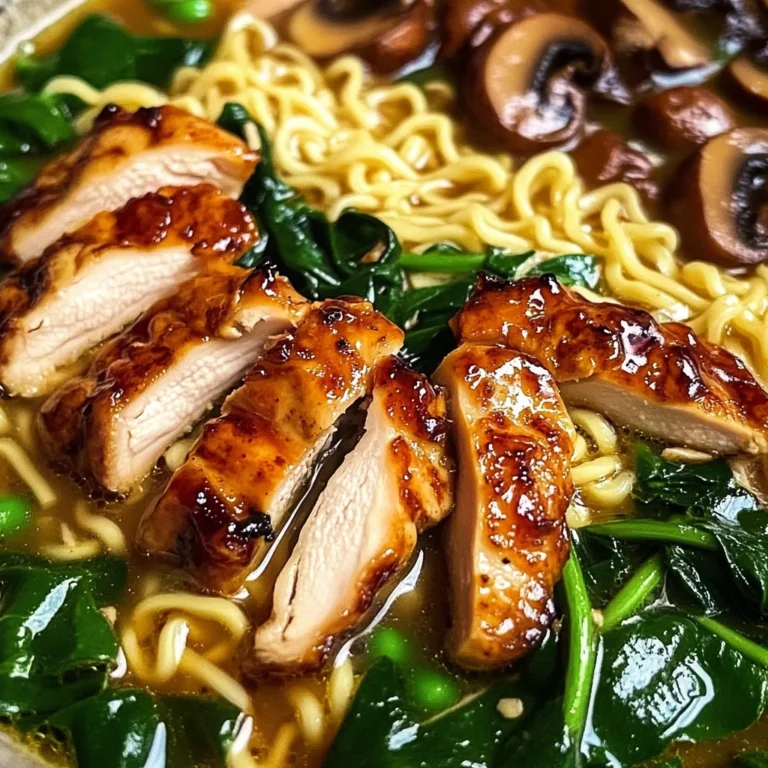 Ginger Glazed Chicken Ramen