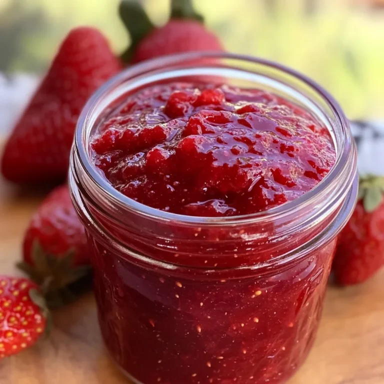 Homemade Strawberry Jam Recipe (No Pectin)