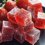 Strawberry and chilli jellies