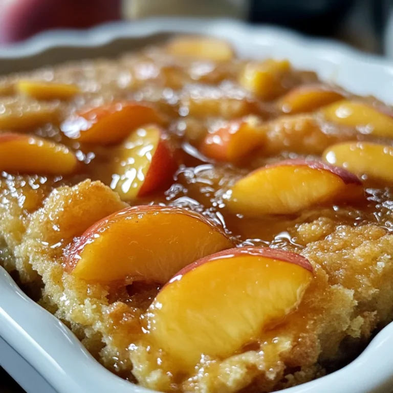 Tennessee Peach Pudding
