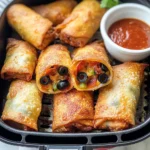 Air Fryer Pizza Egg Rolls