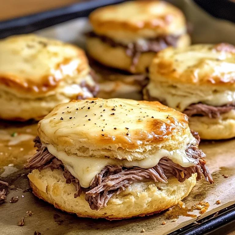 Baked French Dip Biscuits Recipe: A Comforting, Family-Friendly Meal