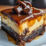 Caramel Brownie Cheesecake