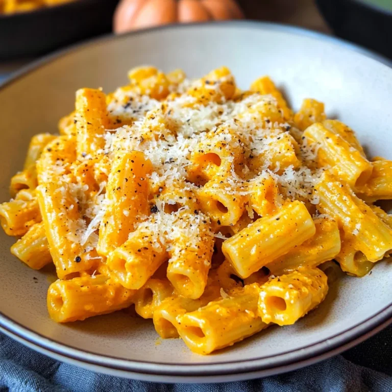 Creamy Parmesan Pumpkin Pasta