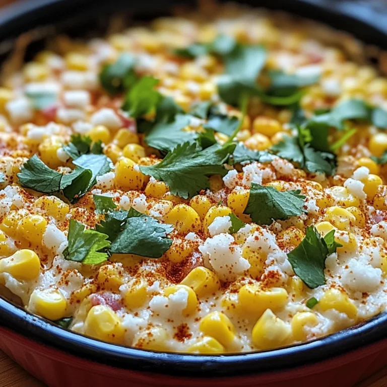 Delicious Street Corn Dip Recipe