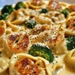Garlic Parmesan Chicken Tortellini