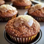 Glazed Gingerbread Muffins