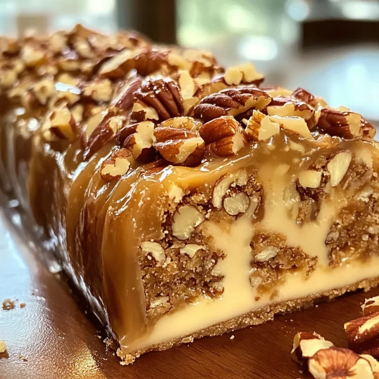 Nana’s 3-Ingredient Pecan Log