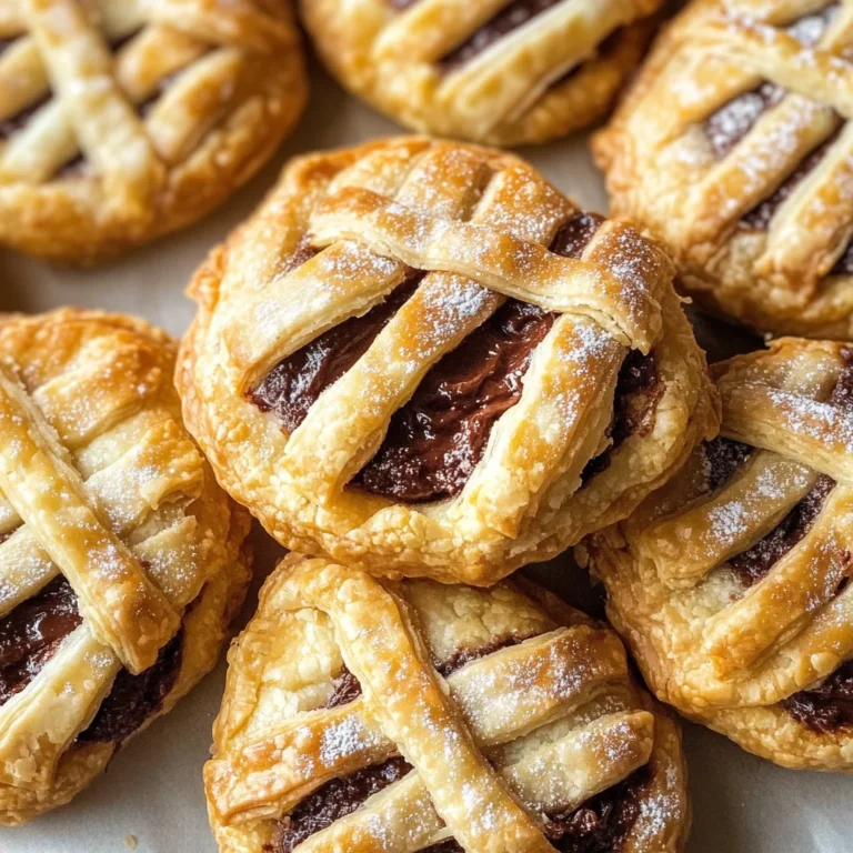 Nutella Mummy Hand Pies