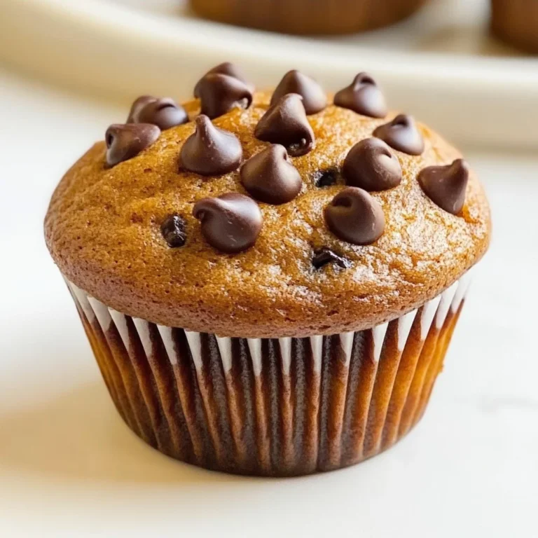 Pumpkin Chocolate Chip Muffins