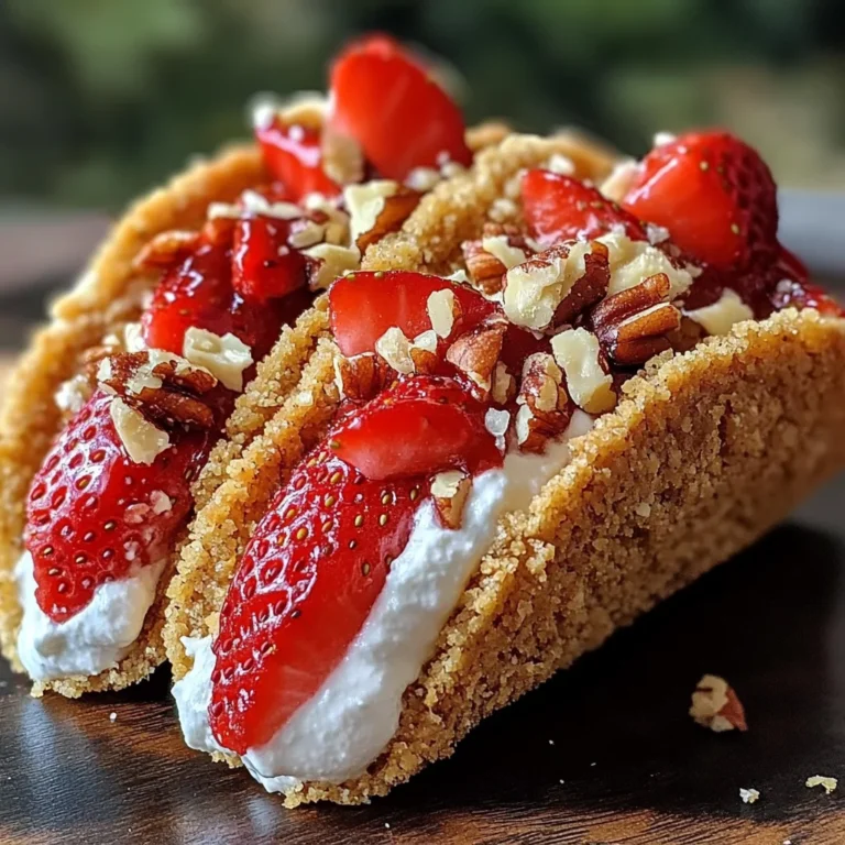 Strawberry Crunch Cheesecake Tacos