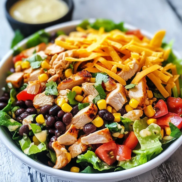 Tex-Mex Chicken Chopped Salad