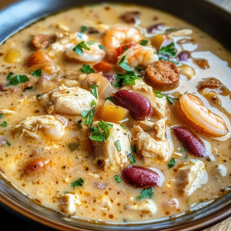 Cajun White Chicken Chili