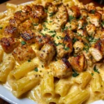 Creamy Velveeta Chicken Rigatoni Recipe