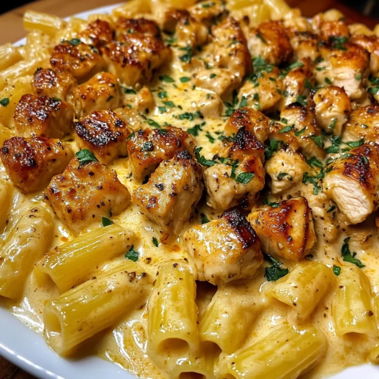 Creamy Velveeta Chicken Rigatoni Recipe