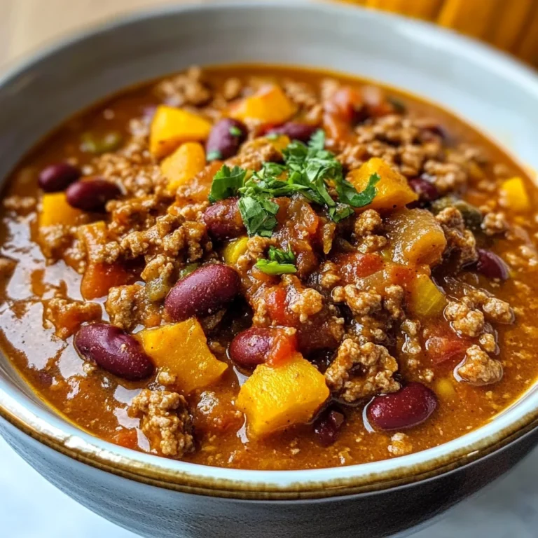 Crockpot Pumpkin Chili