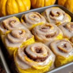 Homemade Pumpkin Chai Cinnamon Rolls