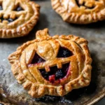Jack-O-Lantern Hand Pies
