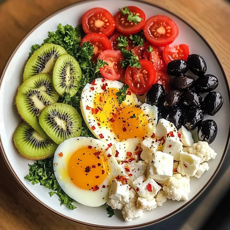 Rainbow Breakfast Plate