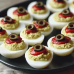 Spooky Deviled Eyeballs
