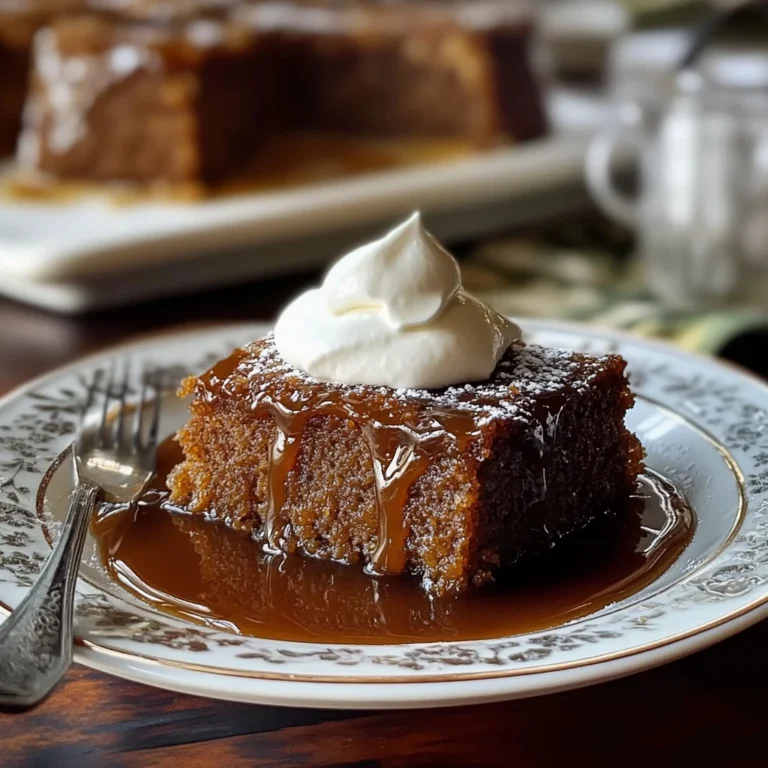 Sticky Toffee Pudding