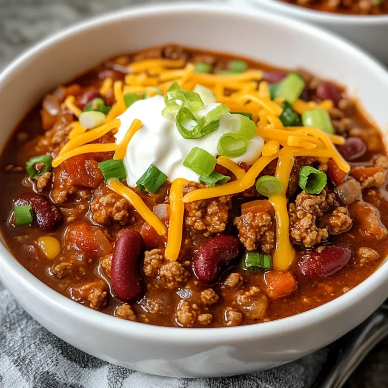 The Best Chili Recipe
